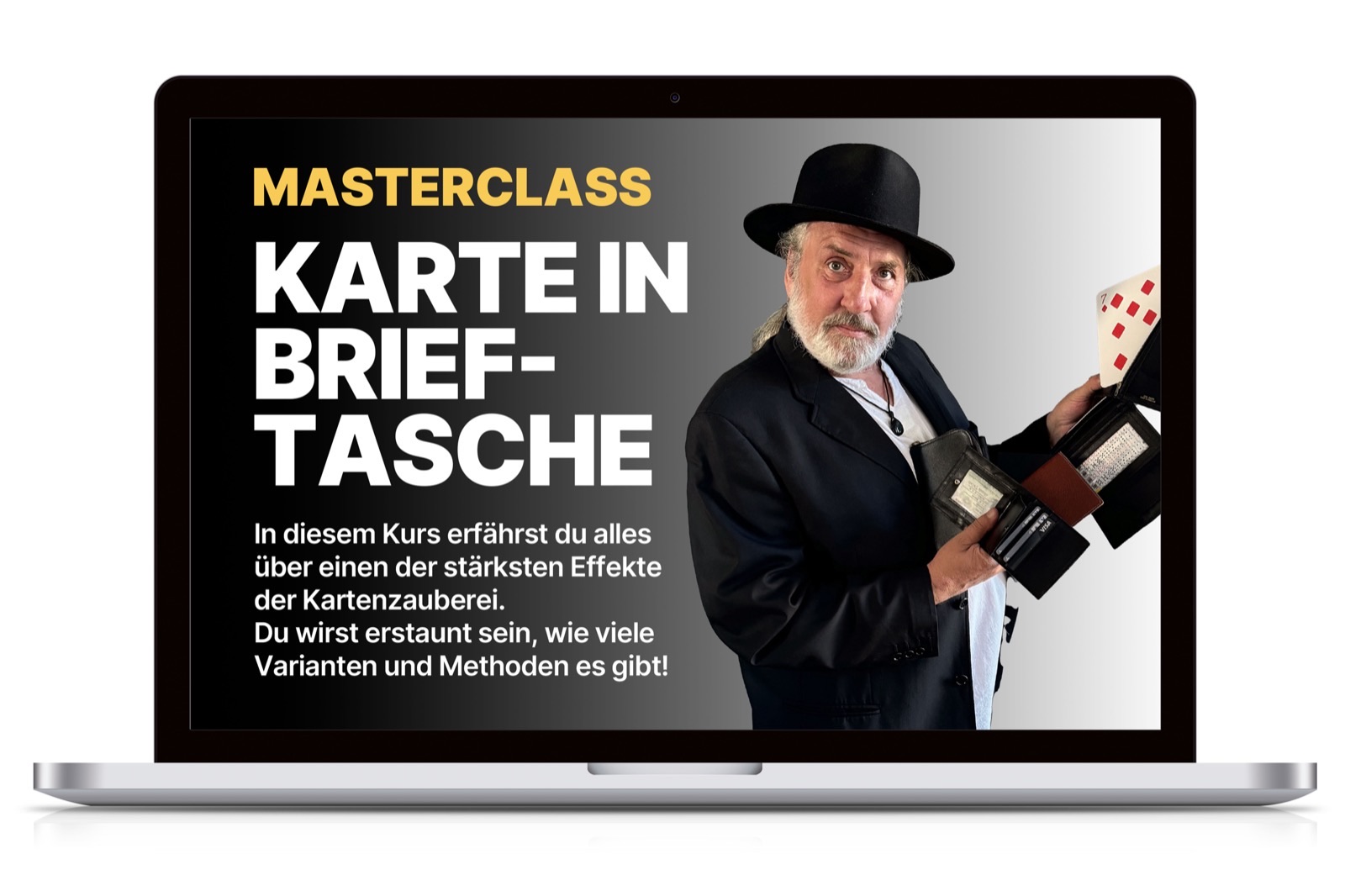 MASTERCLASS Karte in Brieftasche