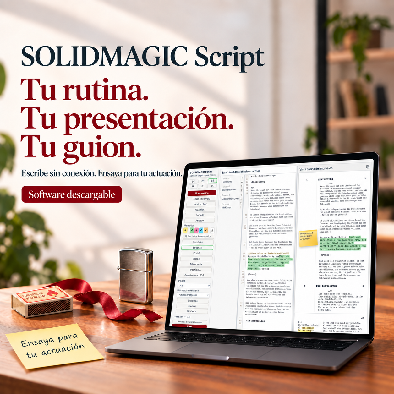 SOLIDMAGIC Script